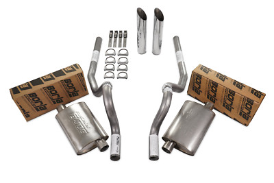 86-04 Ford Mustang 2.5'' Dual Exhaust Kit Borla Pro XS Rear Exit SW Tip