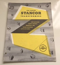 1954 CATALOG STANCOR TRANSFORMERS FOR TELEVISION RADIO, MILITARY INDUSTRIAL book