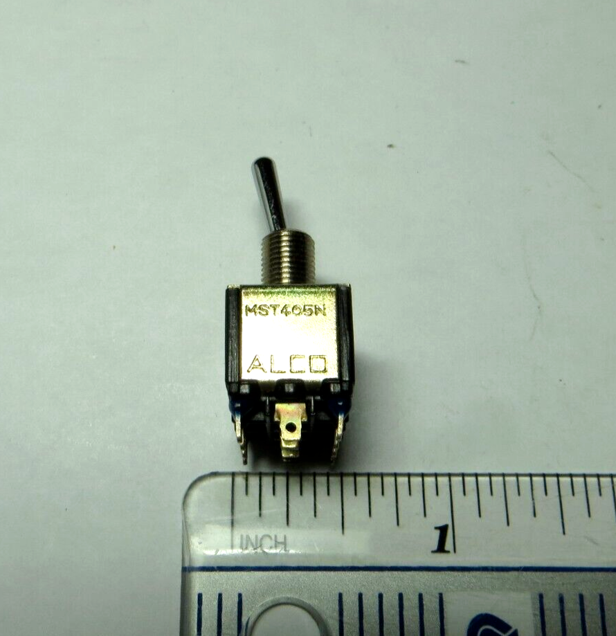 Alco 4PDT Toggle/slide Switch CST-042N As Used In Vintage Audio - Foto 5