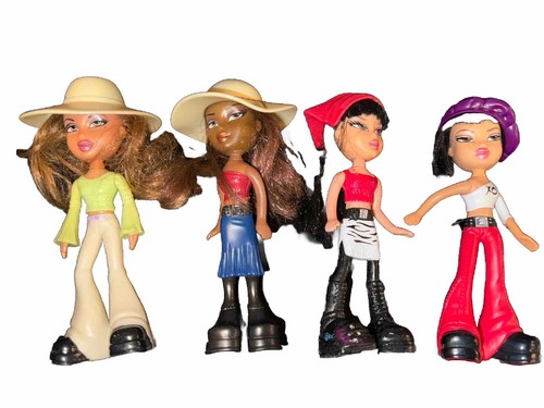 2003 Bratz Mcdonalds Happy Meal Dolls Set Of 4 Different Dolls Ebay 