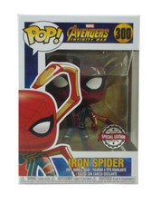 Funko Pop Iron Spider Avengers Infinity War Figure #300 Special Edition Marvel