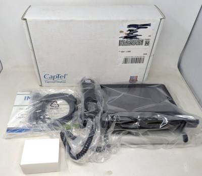 New CapTel 2400iBT2 Hearing Impaired Touch Captioned Wifi Home Telephone Phone