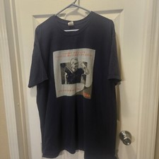 HENRY ROLLINS Travel Slideshow 2018 Spoken Word Concert T-Shirt. 2XL Preowned