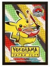 Pikachu Ramen Individual Card Sleeve 2023 Yokohama Japan World Championships