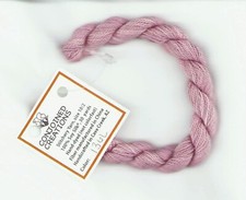 100 Silk Hand-Dyed Thread Conjoined Creations 30 yards LT Lilac 136L Cross Stit