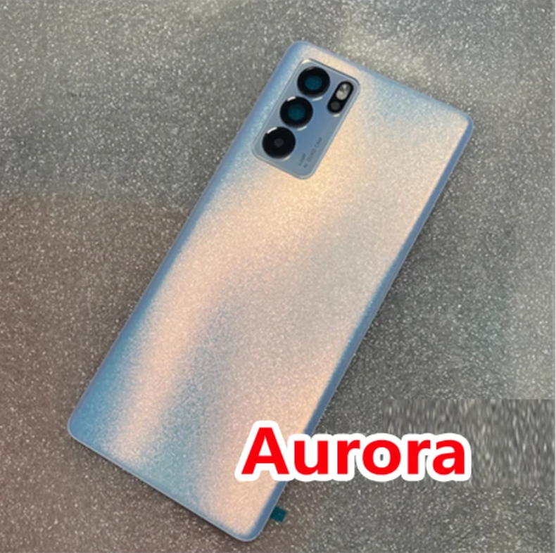 Vitre Arrière (Cache Batterie) Avec Lentille Pour Oppo Reno6 5G CPH225 - Neuf - Compatible Samsung