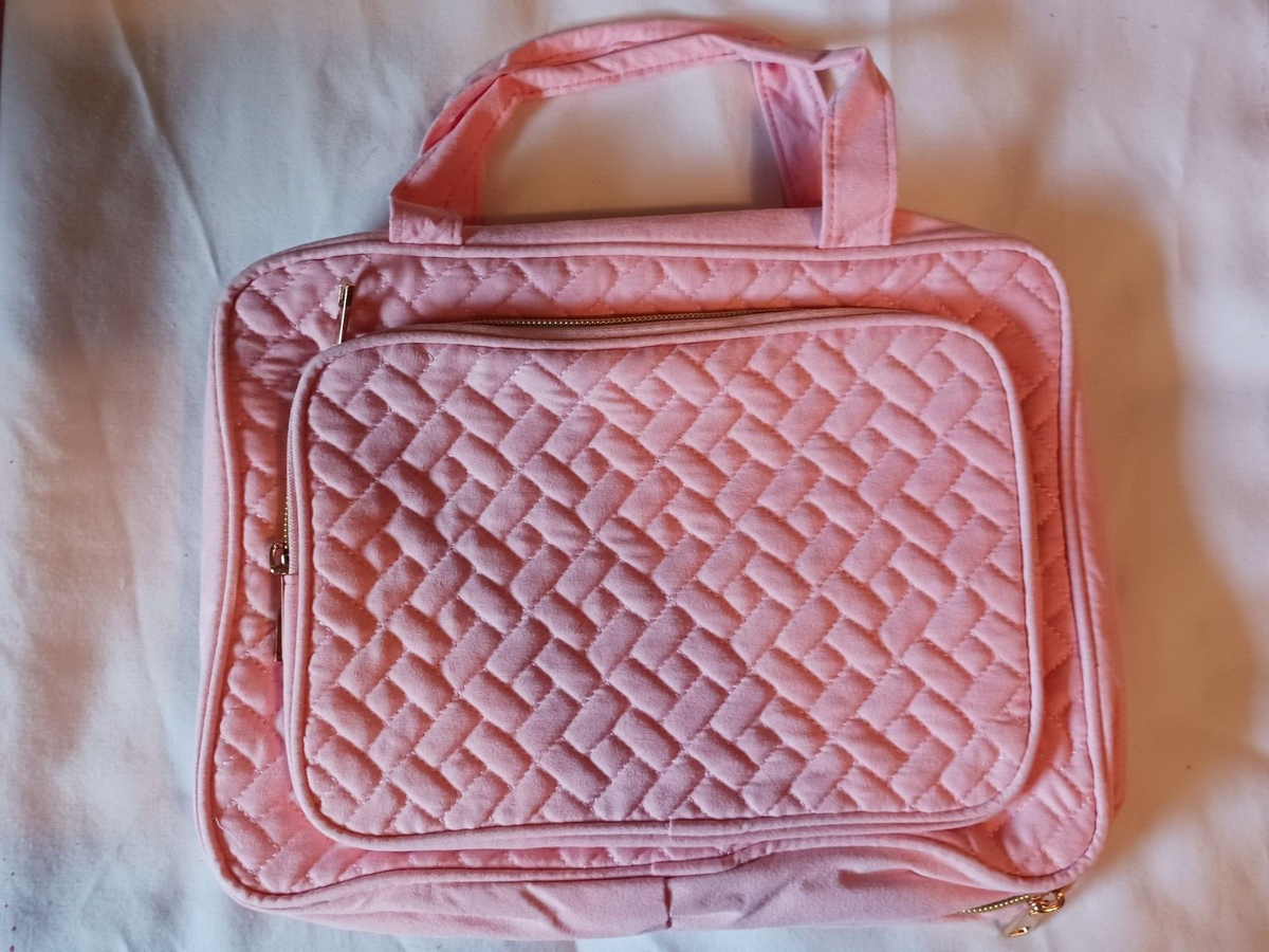 BAGSMART Toiletry Bag Travel Bag with Hanging Hook, Water-resistant Makeup  Cosme