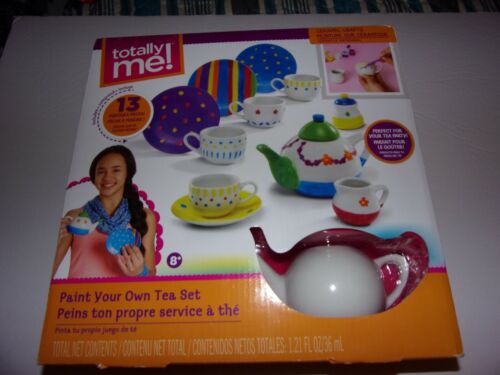 Totally Me: Paint Your Own Tea Set, Ceramic Crafts, For Ages 8+  - Picture 1 of 2