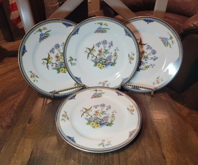 Set Of 4 Antique Noritake Modesta plates 7.5'' U.S. DESIGN PAT.