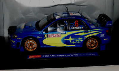 ミニカー rally car collection SUBARU Subaru IMPREZA WRC N 6 NIGHT VERSION MONTECARLO 2006 SUN STAR 43