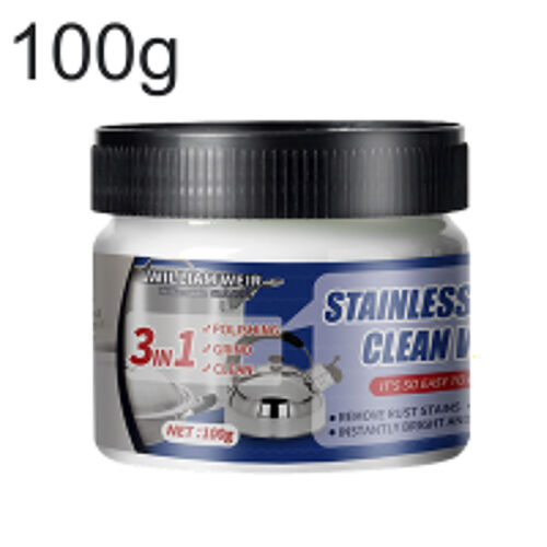 Metal Cleaner and Rust Remover 100g Stainless Steel Polish Cleaner Cream