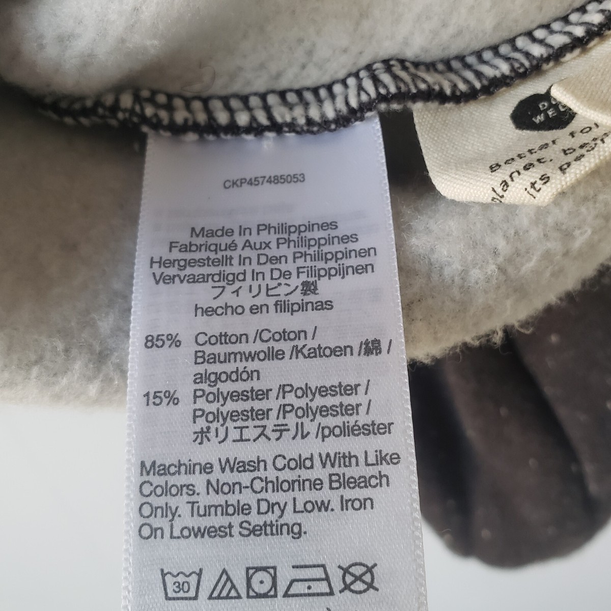 madewell MWL Betterterry Relaxed Turtleneck Sweatshirt size