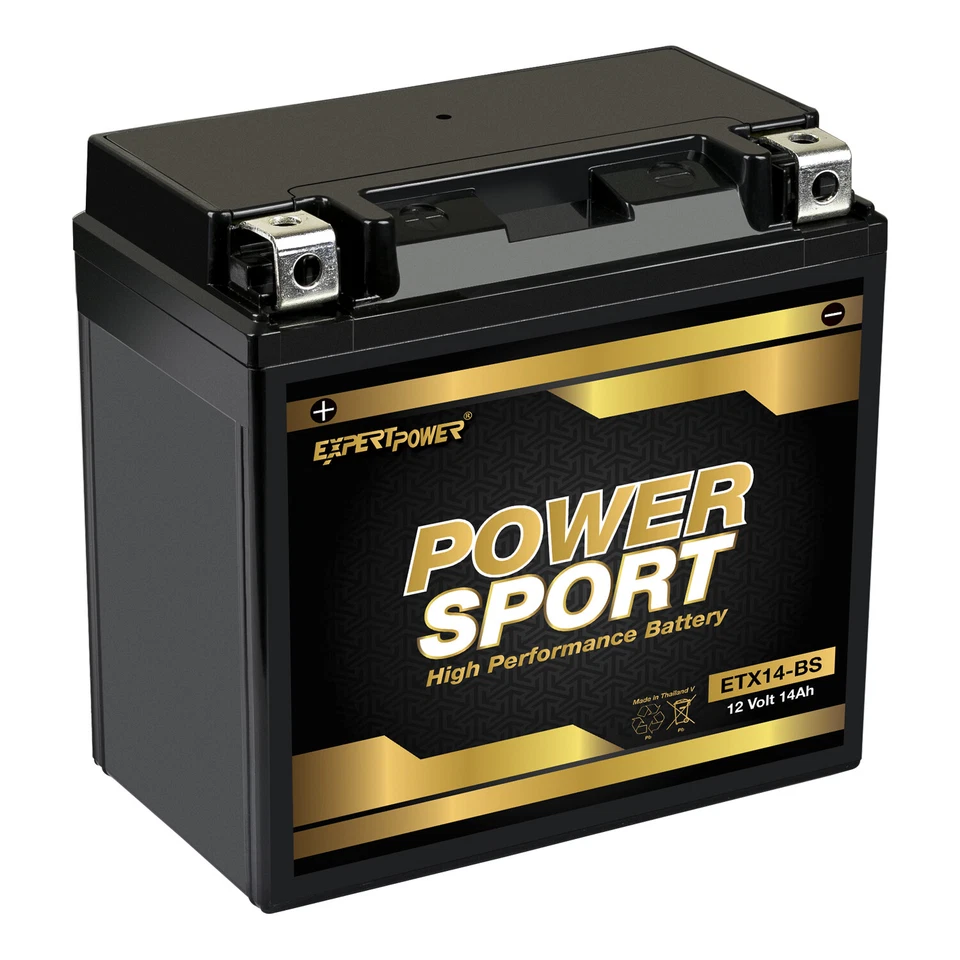 YTX14-BS Battery for Honda 300 TRX300 Fourtrax 1988-2 - Image 2 of 4