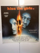 Kiss The Girls. Morgan Freeman. Original UK Video Shop Poster. 16x16 Inch