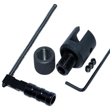 Black Anodized Aluminum Muzzle Adapter Set for Standard Ruger 1022 10/22