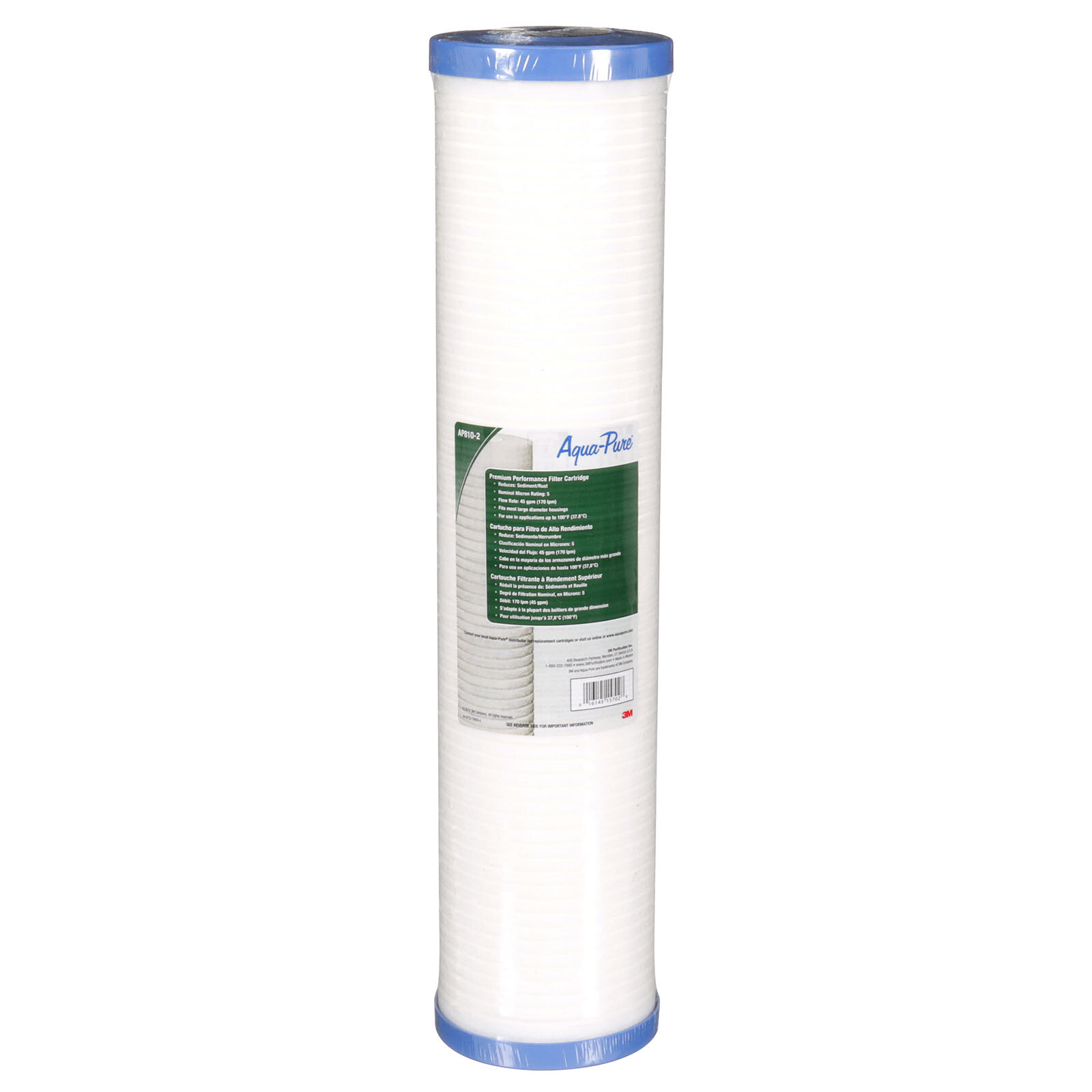 AquaPure AP810-2 5 Micron 20 x 4.5 Whole House Sediment Wate