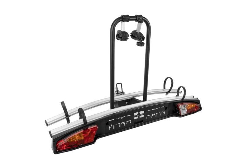 Porte-vélo attelage inclinable pour ouvrir le coffre facilement