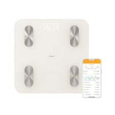 11-inch 28cm Bluetooth Smart Scale Ivory , Digital Body Composition Analyzer