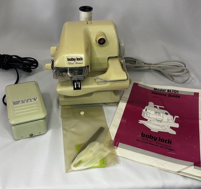Baby Lock BL-101 Blind Hemmer Sewing Machine With Owners Guide