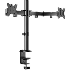 Ergear Dual Monitor Stand, Heavy Duty Adjustable Monitor Desk Mount Fo