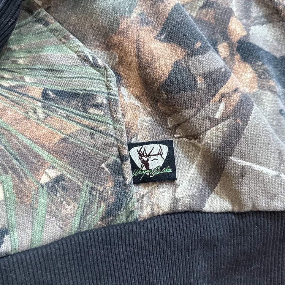 Vintage Dickies Jacket Mens 3XL Wayne Carlton Camo Full Zip Hooded Hunting Coat - Image 3 of 4