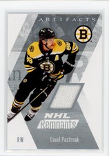 2025-26 Upper Deck Artifacts #NR-11 David Pastrnak NHL Remnants E11