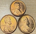 1949 P 1950 P 1951 P Lincoln Wheat Penny/Cent BU RD - R108