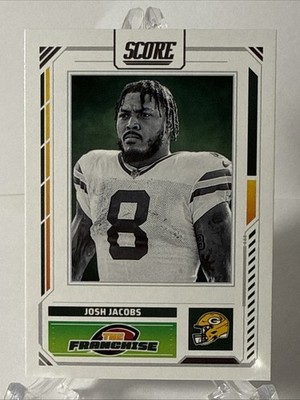 Josh Jacobs, Green Bay Packers, 2025 Panini Score The Franchise #12