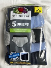 Fruit of The Loom Little Boys' Transformer Prime Brief Pack of 5 Size Large New