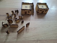 Tabletop Gelände- Häuser und Ruinenteile (D...