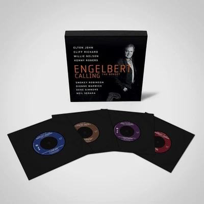 ENGELBERT CALLING -  The Boxset - 4 x 7" Vinyl LPs  Box  NUmmer 601/800 - Bild 1 von 2