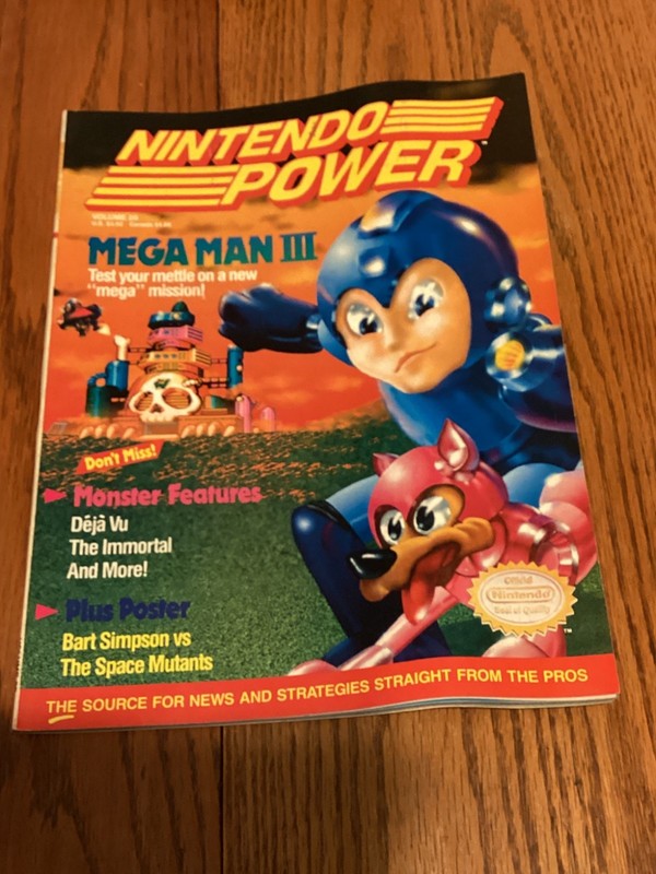 Nintendo Power Mag Issue 20 (1991) - Mega Man III w/ Poster! (21)