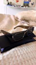 Saint Laurent SL 660 Men's Black/Grey Rectangle Tinted Sunglasses 54-18-145