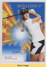 2021 Upper Deck Goodwin Champions Goudey Royal Blue Paige Spiranac #G12 READ 0s2