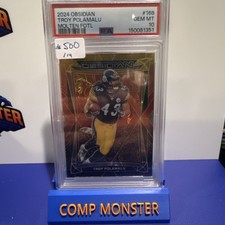 2024 Obsidian Troy Polamalu Molten FOTL /14 SSP PSA 10 GEM MT POP 2