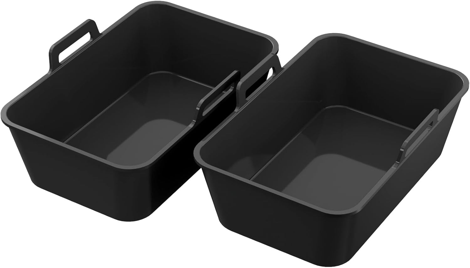 Air Fryer Loaf Tins, Silicone Baking Moulds for Ninja Dual Air Fryer, Pack of 2