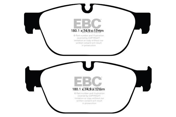 EBC DP42092R BRAKE PAD SET DISC BRAKE Front