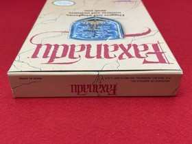 NES FAXANADU w BOX MANUAL FOAM NICE LABEL SHINEY BOX TESTED WORKING