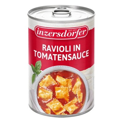 (7,38 EUR/kg) Ravioli in Tomatensauce, 400 g, Inzersdorfer