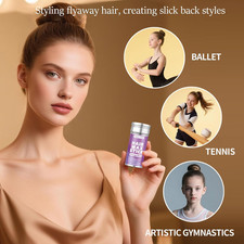 Hair Wax Stick  Brush for Taming Flyaways, Frizz, and Sleek Styles