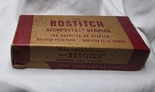 Vintage Bostitch High Crown STCRP21 1.5 1/4" Staples Open Box For B8 Stapler I2
