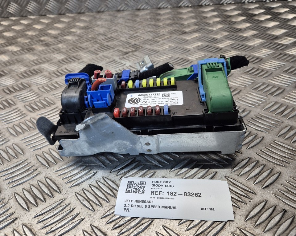 Jeep Renegade 2014-2018 2.0 diesel Fuse Box (body Ecu) 00520432770 ...