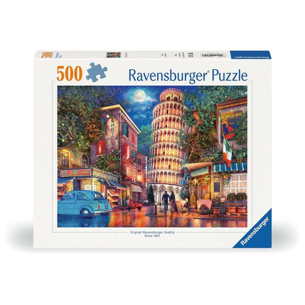 Ravensburger Evening in Pisa 500 Piece Jigsaw Puzzle