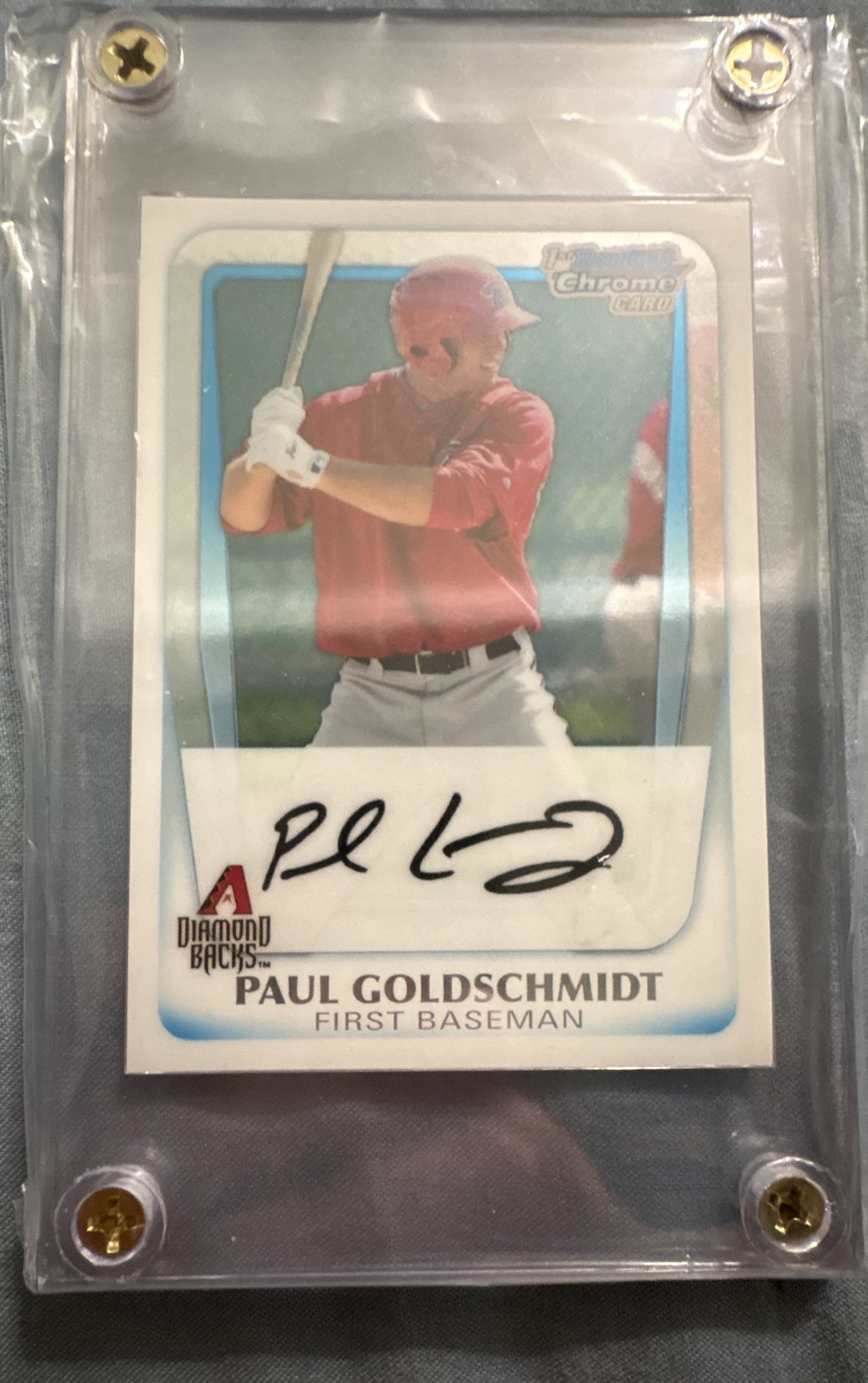 2011 Bowman - Chrome Prospects Paul Goldschmidt #BCP99 (RC)