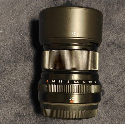 Fujifilm Fujinon XF 50mm F2 R WR Lens Black for Fujifilm X Mount