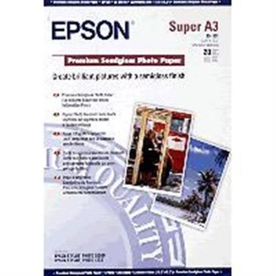 EPSON Fotopapier semigloss A3 20Blatt Seidenmattfotopap # C13S041328