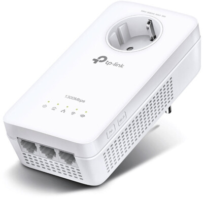 TP-Link TL-WPA8631P AV1300 Powerline WLAN AC (3x LAN), Adapter, weiß, BRANDNEU