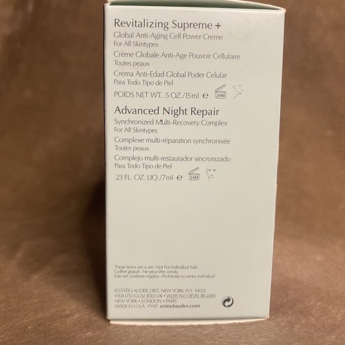 NEW Estée Lauder Repair & Glow GIFT SET Revitalizing Supreme+, Adv Night Repair - Picture 2 of 3