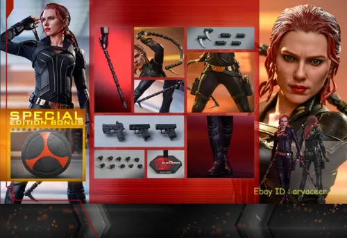 Figura de acción Hot Toys MMS603 Black Widow 9.0 versión especial 1/6 en stock