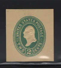 U319 XF unused cut square with nice color cv $ 160 ! see pic !